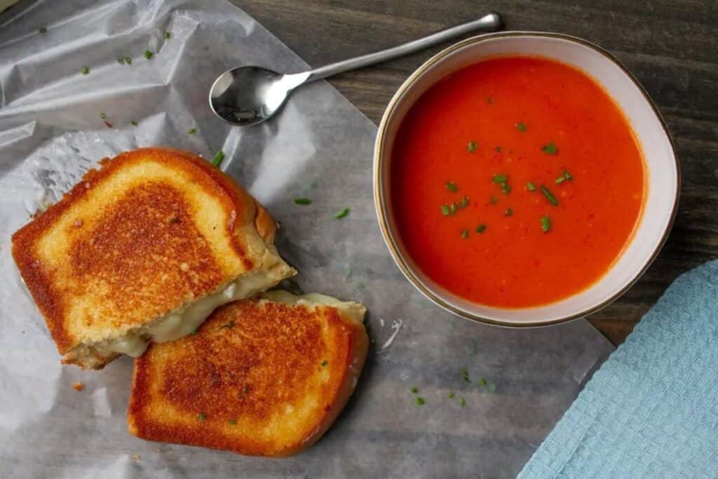 Homemade tomato soup made from canned tomatoes is surely going to be a treat.