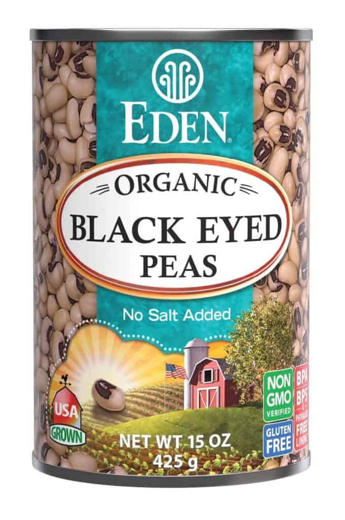 Eden Black Eyed peas are my favorite brand.