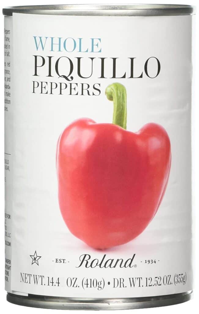 Piquillo peppers have massive flavor. These are lightly grilled before canning which imparts a richer flavor as well.