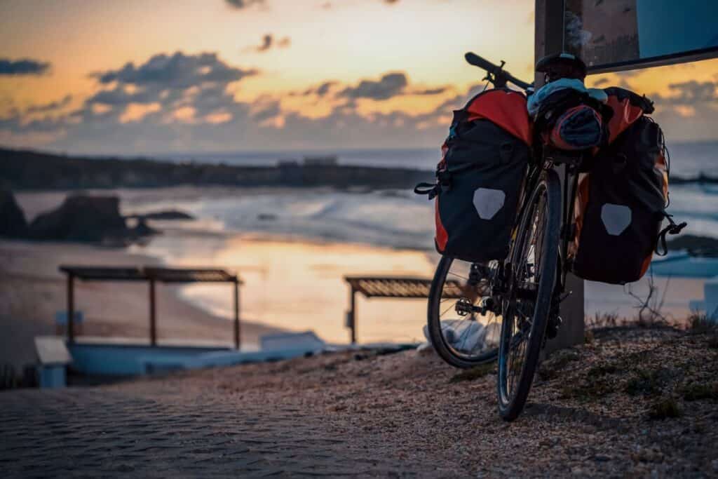 Bike packing is a super unique lightweight mode of travel and camping.