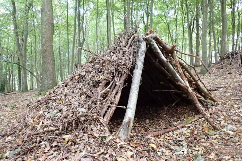 Bushcraft comes in handy when someone is survivalist camping.