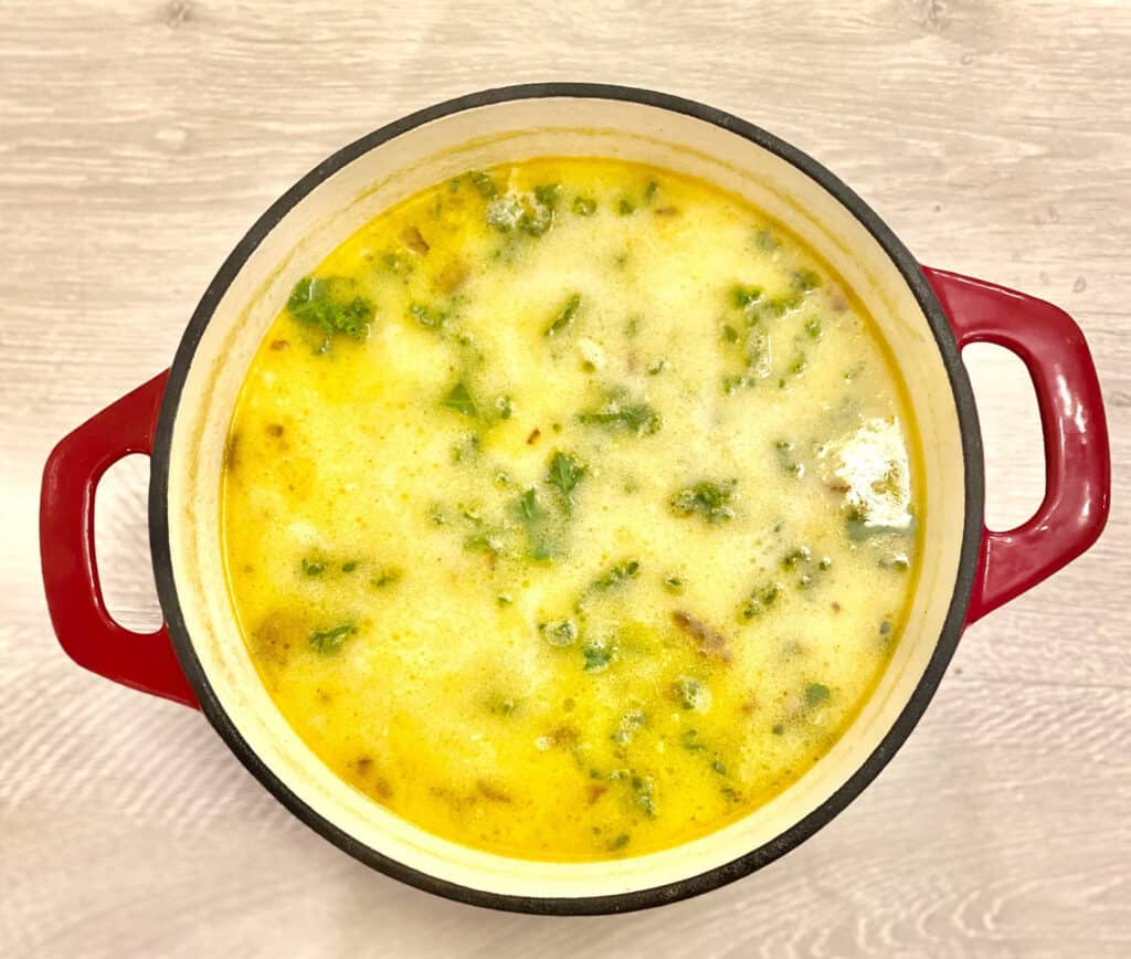 This class copycat Zuppa Toscana recipe shouldn;t be forgotten about when planning your next camping trip.