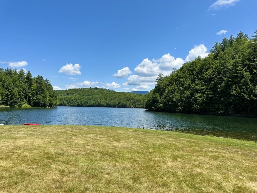 Little River State Park has gorgeous views such as this one looking out over the water.