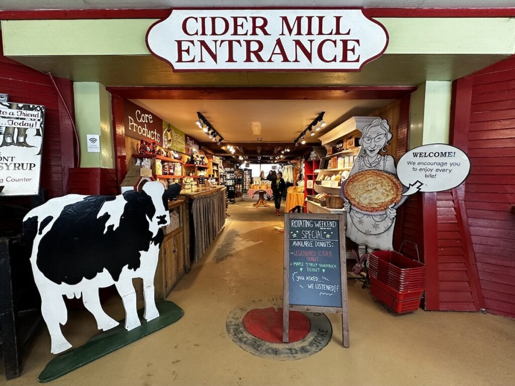 Cold Hollow Cider Mill has the best cider donuts around and they are the best treat in the fall!