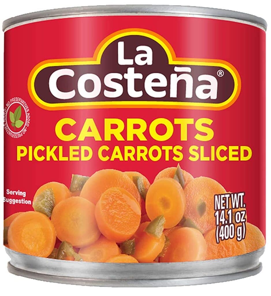 Perfectly tangy pickled carrots go well with a plethora of camping meals but especially tacos or enchiladas.